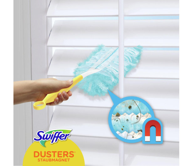 SWIFFER DUSTER Miotełka do kurzu rączka + 4 wkłady - 1461435 - zdjęcie 3